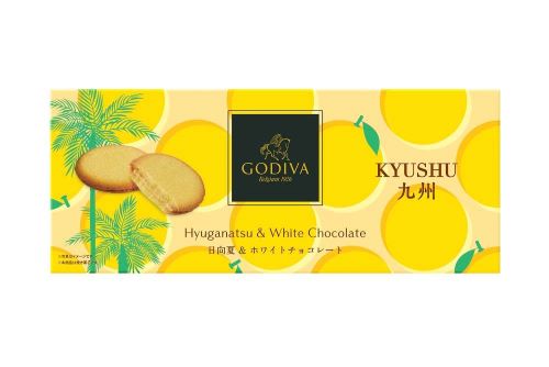 〈GODIVA〉九州エリア限定　日向夏＆ホワイトチョコレートクッキー