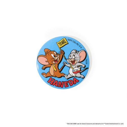 TOM AND JERRY HANEDA 缶バッジ｜人気の空弁・お土産満載！｜JAL PLAZA